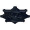 Ekena Millwork Antilles Ceiling Medallion (Fits Canopies up to 6"), Hnd-Painted Midnight Dream, 38 1/4"OD x 1 1/2"P CM38ANMDF - alternate 4